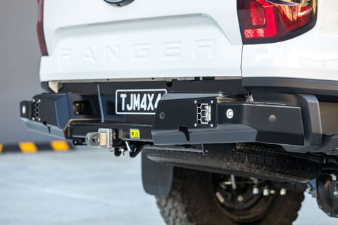 TJM Rear Protection Step Towbar Next Gen Ranger