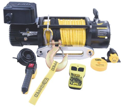 TJM Torq Electric Winch 12000LB (5440kg) incl Synthetic Rope