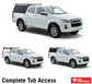 2020+ Isuzu D-Max Tuff Soft Canvas Canopy