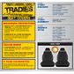 Tradies Black Front Seat Cover - Ranger BT50 Everest (pair)