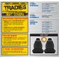 Tradies Black Front Seat Cover PX Ranger BT50 Everest (pair)