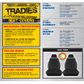 Tradies Black Front Seat Cover PX Ranger BT50 Everest (pair)