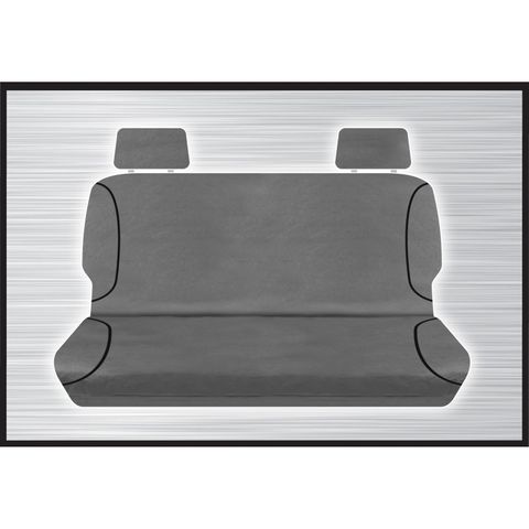 Tradies Grey Rear Seat Cover - Navara 2017+