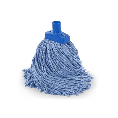B 400gm Cut End Value Mop Head Blue