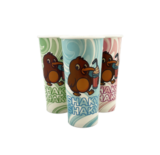 Q 24oz Milkshake Cup Printed 500pcs/ctn