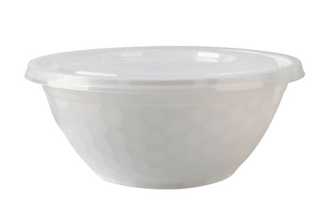 Q 1050ml Diamond Bowl White 400pcs/ctn