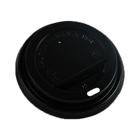 Q Coffee Cup Lids Black 8/12/16oz 500pcs
