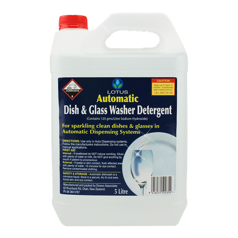 Lotus Auto Dish/Glass Washing Liquid 5L