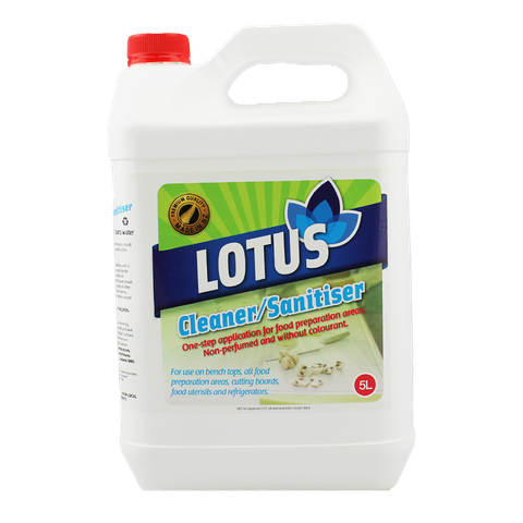 Lotus Food Prep Cleaner/Sanitiser 5L