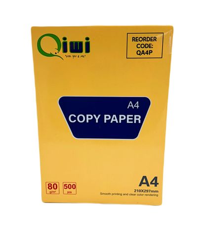 Q A4 Copy Paper 500s x 5pks/ctn