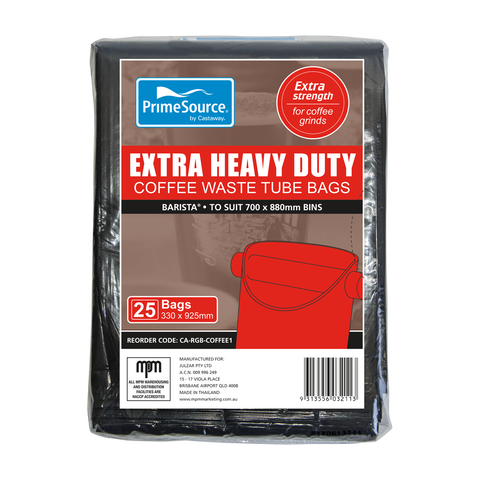 CA Coffee Waste Bag Black 200pcs/ctn