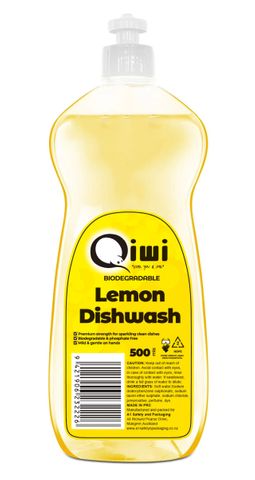 Q 500ml Dishwash Lemon 12btls/ctn
