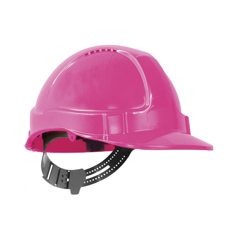 TN Hard Hat Short Peak Pin Lock Pink