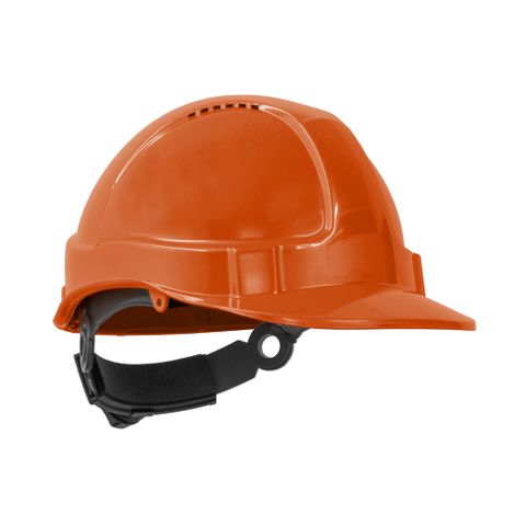 TN Hard Hat Short Peak R/Lock Orange