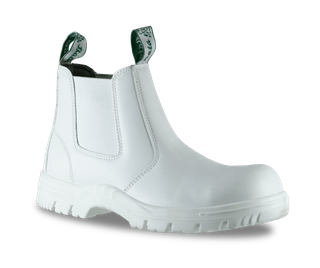 B Hercules Safety Boots White Size 10