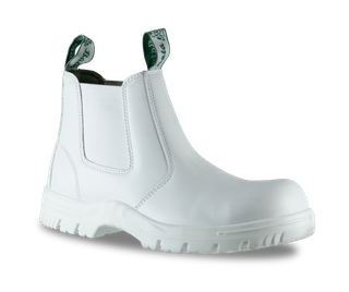 B Hercules Safety Boots White Size 2
