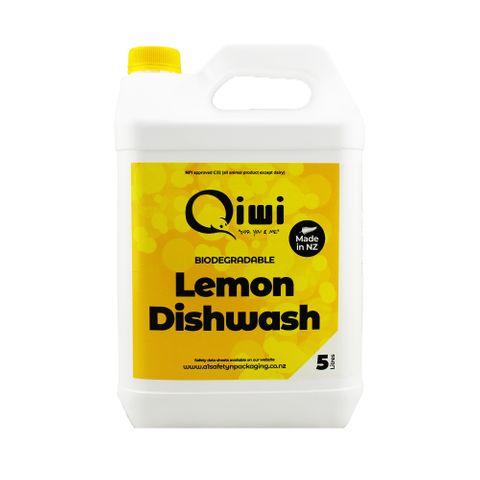 Q Lemon Dishwash 5L 4btl/ctn