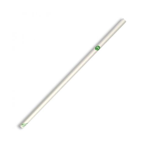 Q P Straw Reg. White 250pk 10pk/ctn