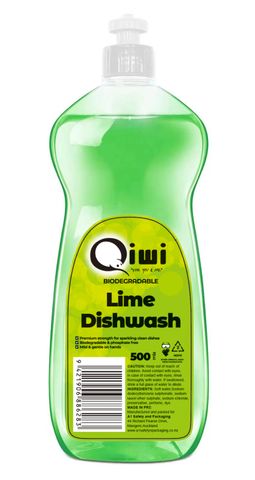 Q 500ml Dishwash Lime 12btls/ctn