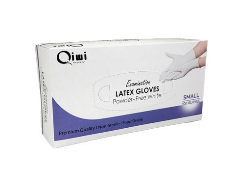 Q Latex Gloves Small PF 10pk/ctn