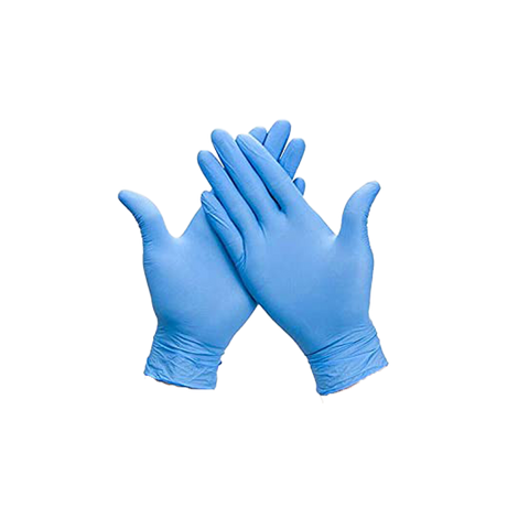 Small Nitirle Blue Glove PF 10pk/ctn