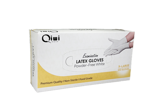 Q Latex Gloves Extra Large PF 10pk/ctn