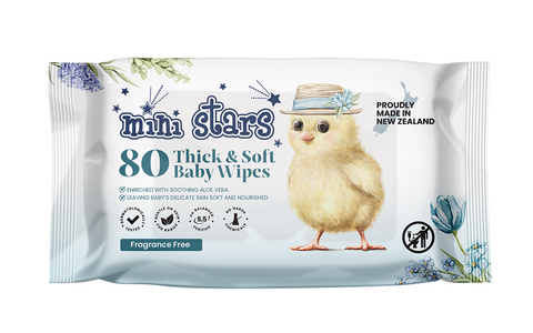 MS Baby Wipes Frag/Free 80s x 12pkt/ctn