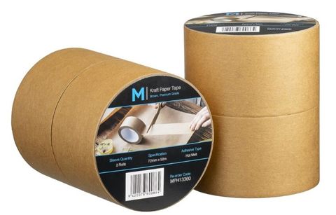 Kraft Paper P/Tape 48mm x 50m 36roll/ctn