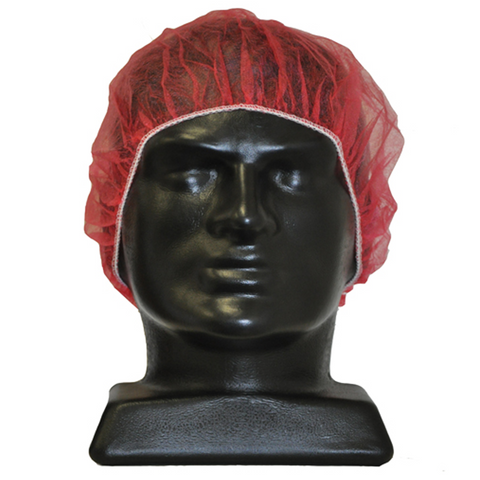 P Crimp Mob Cap 53cm Red 1000pcs/ctn