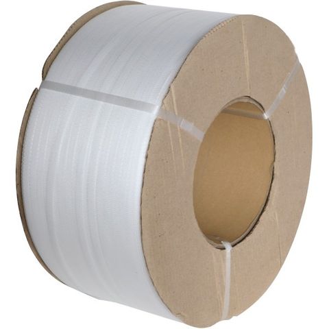 PP Machine Strap Band White 5mm x 7000m