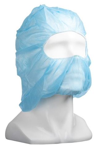 PP Full Face Balaclavas Blue 400pcs/ctn