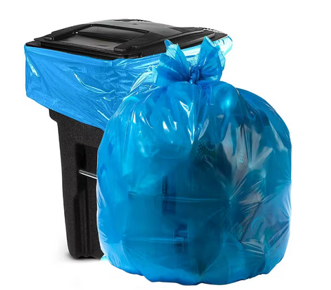 Bin Liner Blue 120L FP 25PK x 8pkt/ct