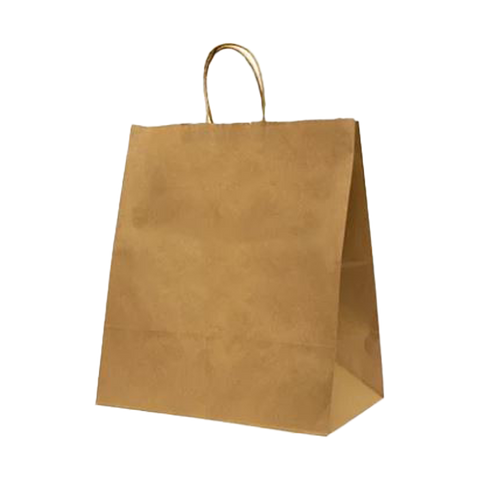 Q Medium Paper Bags W/Handle 250pcs/ctn