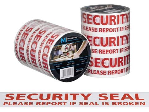 Message Tape Sec/Seal 48x100m 36rolls/ct