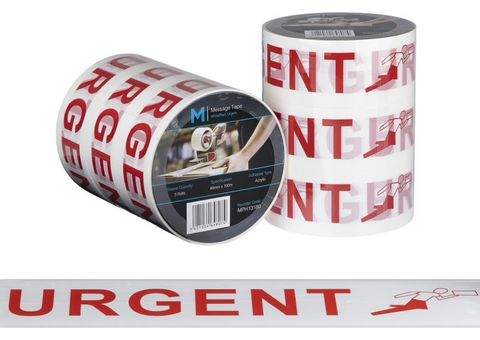 Message Tape Urgent 48x100m 36 rolls/ctn
