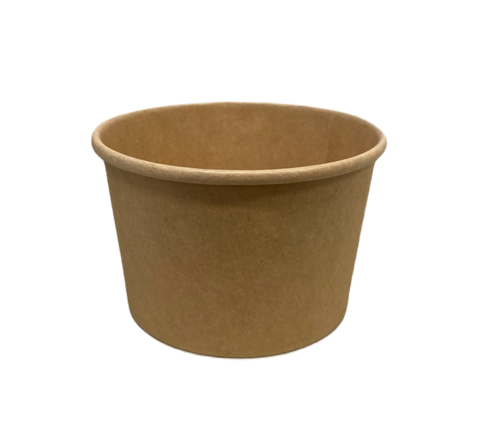 Q 8oz Deli Bowl Kraft 500pcs/ctn