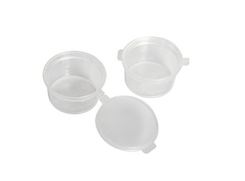 Q 1.5oz Sauce Cup H/Lid 50pc x 20pkt/ctn
