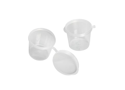 Q 1oz Sauce Cup H/Lid 50pc x 20pkt/ctn