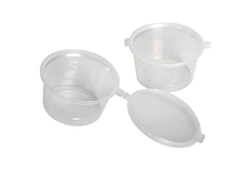 Q 4oz Sauce Cup H/Lid 50pc x 20pkt/ctn