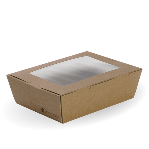 BP Large PLA Kraft WNDW Box 200pcs/ctn