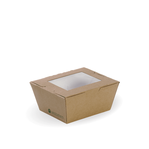 BP Small PLA Kraft WNDW Box 200pcs/ctn