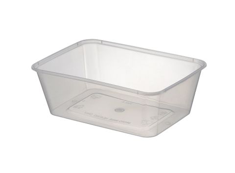 SS 750ml Rectangle Container 500pcs/ctn