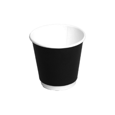 Q 8oz D/W Black Coffee Cup 500pcs/ctn