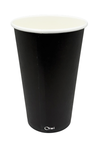 Q 16oz S/W Coffee Cups Black 1000pcs/ctn