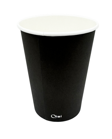 Q 12oz S/W Coffee Cups Black 1000pcs/ctn