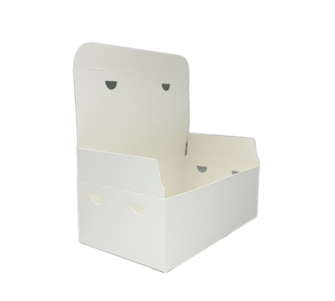 Q Small Snack Box H/Lid WHTE 500pcs/ctn