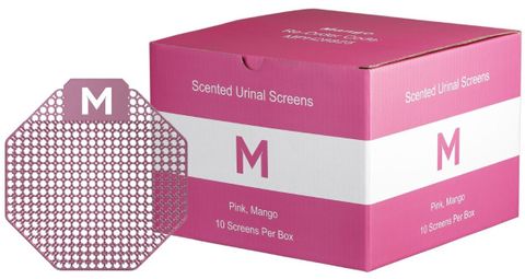 M Scented Urinal Screen - Pink 10pc/ctn