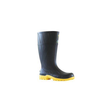 Bata Safemate PVC Gumboots Black