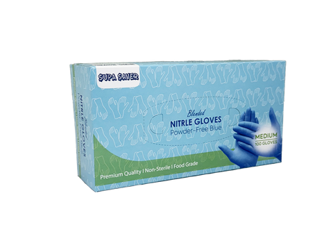 SS MED Nitrile Blend Glove PF 10pk/ctn