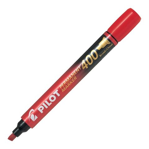 Pilot Marker Red Chisel Tip 12pk